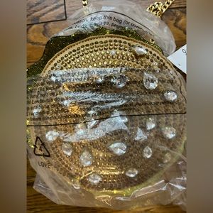 Blingy ornate evening purse.